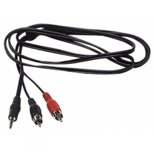 CAVO MINI JACK 3,5 / 2RCA S/S 1,5MT