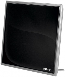 ANTENNA ATTIVA PER INTERNI DVB-T INCL. FILTRO LTE/4G GUADAGNO +30DB