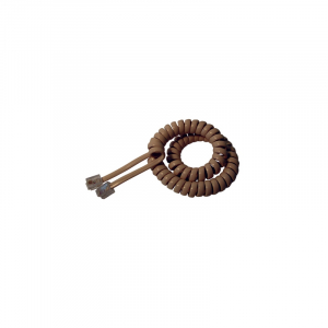 CAVO CORNETTA 4P SPIRALATO 3MT BIANCO