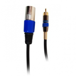 CAVO AUDIO XLR MASCHIO RCA MASCHIO 1,8mt KARMA