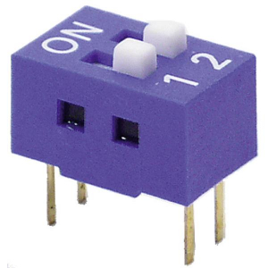DIP SWITCH  4 POLI PASSO 2,54MM TCS
