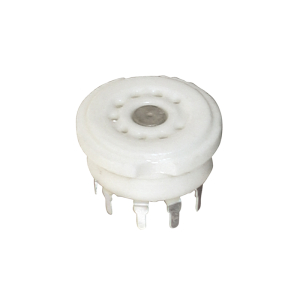 ZOCCOLO IN CERAMICA PER VALVOLE 9 PIN NOVAL DIAMETRO 22,5mm