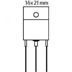 BTA41600B TIRISTORE 600 VDC 40A TRIAC 80/100MA
