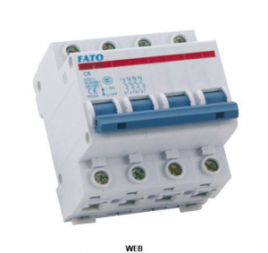 INTERRUTTORE magnetotermico 4P - C20