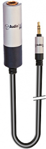 AUDIODESIGN CAVO ADATTATORE X-PRO DOPPIA SCHERMATURA JACK STEREO 3,5-PRESA JACK STEREO 6,3 2MT