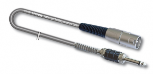 CAVO XLR MASCHIO A JACK 6,35MM MASCHIO 2MT X-PRO TRIPLA SCHERMATURA AUDIODESIGN