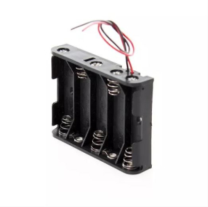 PORTABATTERIA 5XAA STILO CON FILI