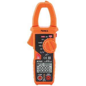 PINZA AMPEROMETRICA 600VAC/DC 600A CC/CA MULTIMETRO NCV TEMPERATURA NIMEX