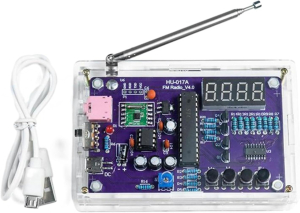 KIT DI MONTAGGIO RADIO FM CON MODULO RDA5807