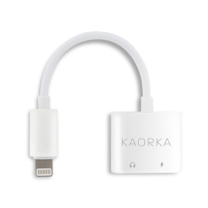 CAVO ADATTATORE SPINA LIGHTNING A PRESA JACK 3,5MM + LIGHTNING