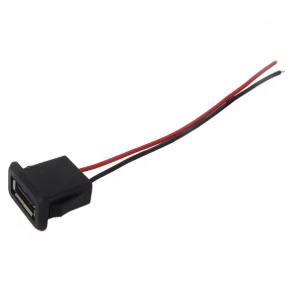 PRESA USB/A DA INCASSO CON CAVO 10CM E PRESA JST