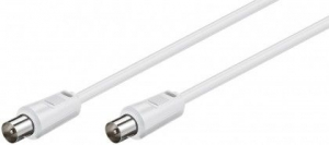 CAVO ANTENNA 7,5 MT M/M BIANCO