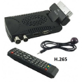 DECODER MINI DIGITALE TERRESTRE H.265 DVB-T2 SCART 180 USB HDMI FULL HD