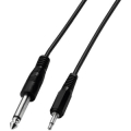 CAVO AUDIO JACK 3,5 MONO JACK 6,35 MONO 2 MT