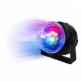 DOPPIA SFERA ROTANTE - 3x1 W A LED