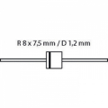 DIODO SI-D 1000 VDC 6 A