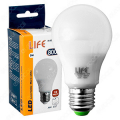LAMPADA LED GOCCIA 60GF 12Vdc, E27, 9W, FA310°, 3000K