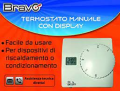 TERMOSTATO MANUALE CON DISPLAY