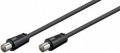 CAVETTO COASSIALE ANTENNA COAX 9.5 MM ( SPINA COASSIALE