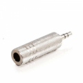 ADATTATORE JACK SPINA 3.5MM STEREO PRESA 6.3MM STEREO - IN METALLO