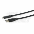 CAVO USB 2.0 DA SPINA USB TIPO "C" A SPINA USB TIPO "A" - 0,5M - NERO