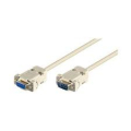 Goobay Prolunga D-SUB da 9 pin, connettore/presa, seriale 1:1, 2 m, grigio Spina D-SUB/RS-232 (a 9 pin) > Presa D-SUB/RS-232 (9-pin)