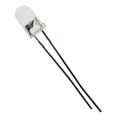 LED 5mm Trasparente Luce ROSSA 30Â° 5400mcd 2.0V/2.45V ASS.30mA/120mA