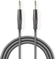 CAVO AUDIO JACK 6,35mm MASCHIO JACK 6,35mm MASCHIO STEREO 3mt NEDIS