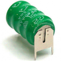 BATT.BOTTONE  NI-MH  4,8V  80mA  CONT.  PCB