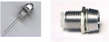 LED BLU 3MM CON GHIERA PORTALED