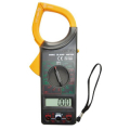 PINZA AMPEROMETRICA CON MULTIMETRO TESTER  BUZZER  MIS. TEMPERATURADATA HOLD  DISPLAY LCD