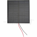 PANNELLO SOLARE FOTOVOLTAICO MONOCRISTALLINO 1W 6V 120X120X3mm