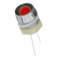 LED 8 MM. CON GHIERA ROSSO