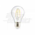 Lampada a filamento led bulbo - 230Vac - E27 - 7,5W - Bianco Naturale 4000K - Dimmerabile