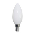 LAMPADA LED C.TORTIGLIONE ST35 serie Filament Milky, E14, 6W,FA320°,2700K,220V