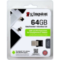 KINGSTON PEN DRIVE USB 3.0 64GB CON ATTACCO MICRO USB PER SMARTPHONE E TABLET