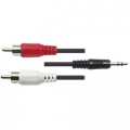 CAVO AUDIO 1,5MT RCA 2 SPINE/SPINA JACK 3,5