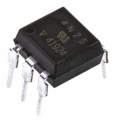 Integrato 4N25  Fotoaccoppiatore Uscita Transistore -  1 Canale - 80mA, 2.5kV, 20% 6 Pin
