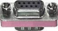MINI ADATTATORE NULL MODEM A VASCHETTA 9 P
