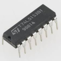 T74LS153B1 INTEGRATO DUAL 4 INPUT MULTIPLEXER