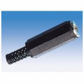 PRESA JACK 3,5MM. VOLANTE MONO CON GUIDACAVO
