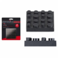 DYNAVOX SET 4 PIEDINI IN GOMMA ANTI VIBRAZIONE QUADRATI 40X40mm