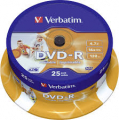 DVD VERGINE  4.7 GB DVD-R 120min VERBATIM