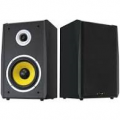 DYNAVOX COPPIA DIFFUSORI ACUSTICI HIFI DA SCAFFALE 2 VIE BASS REFLEX 50W 86db 8 OHM WOOFER 165mm KEVLAR NERO