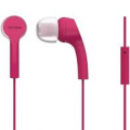 KOSS CUFFIA STEREO IN-EAR CON CAVO E MICROFONO ROSA