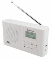SOUNDMASTER DAB160WE RADIO DAB+/FM PLL CON BATTERIA RICARICABILE BIANCO