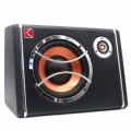 Subwoofer amplificato per auto 10" 120Wrms 600W MAX BASS REFLEX CON TWEETER