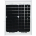 PANNELLO SOLARE FOTOVOLTAICO MONOCRISTALLINO 15W 24,3V 293x379x25mm