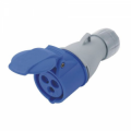 Presa volante industriale 220-250V IP44 3 poli - 2P+T 16A