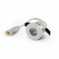 Faretto LED da incasso rotondo 2,5W Bianco Bianco caldo 3000K FORO 30MM